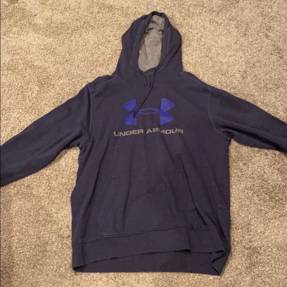 Blue under armor sweatshirt!!